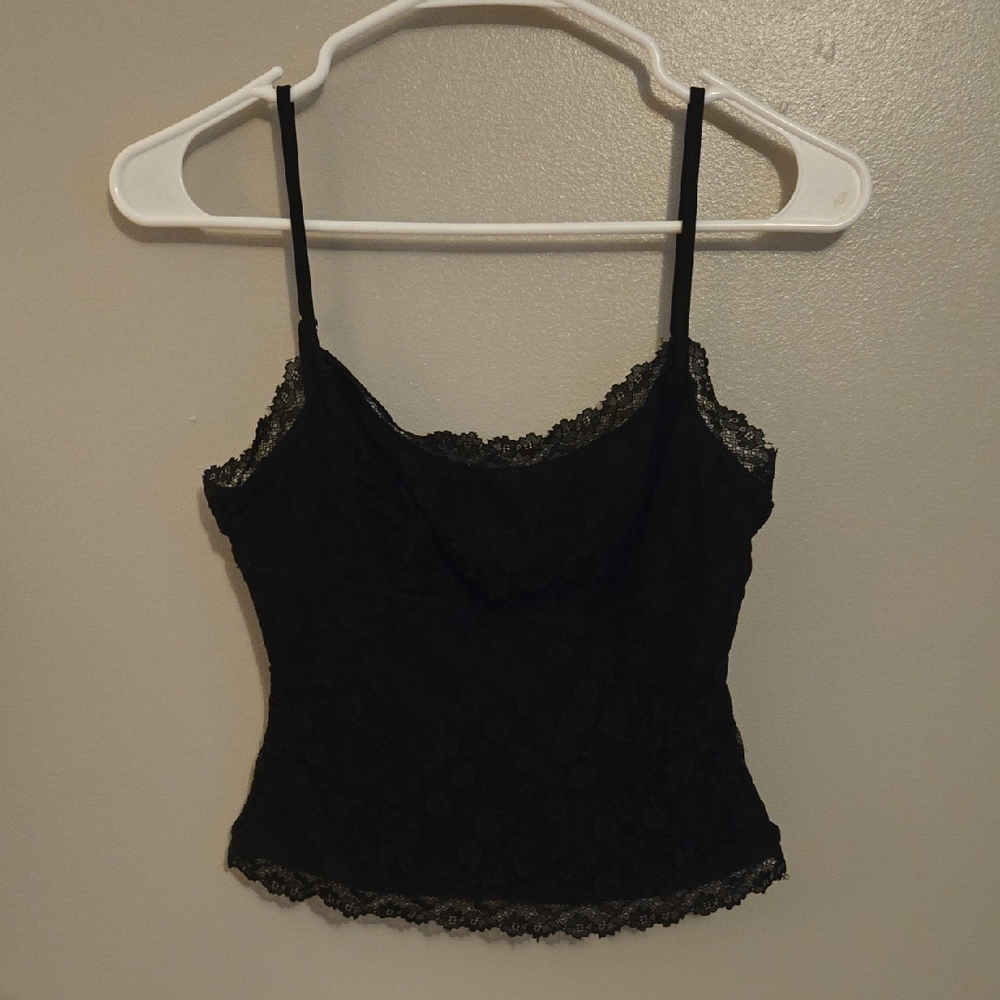 Princess Polly Black Lace Camisole Top 4